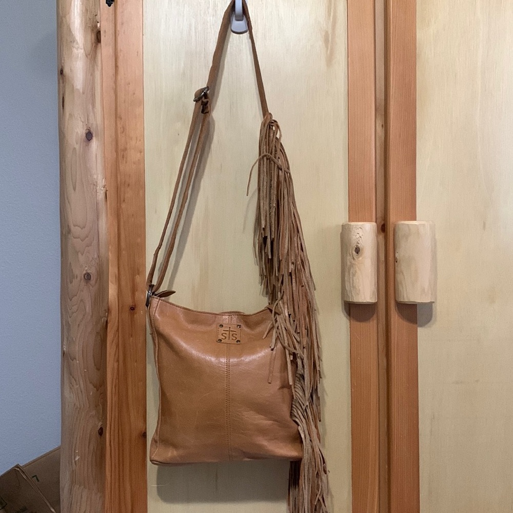 STS Ranchwear Leather Fringe Bag Cross Body Rhapsody